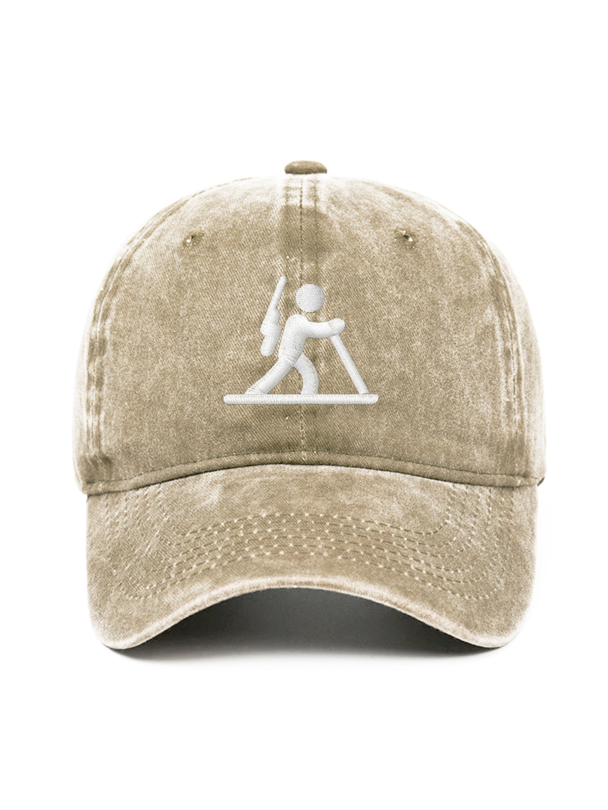 BIATLON – washed cap, Washed Beige – photo 6 of 9