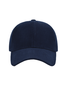 Corduroy Cap without embroidery – cap – Blue