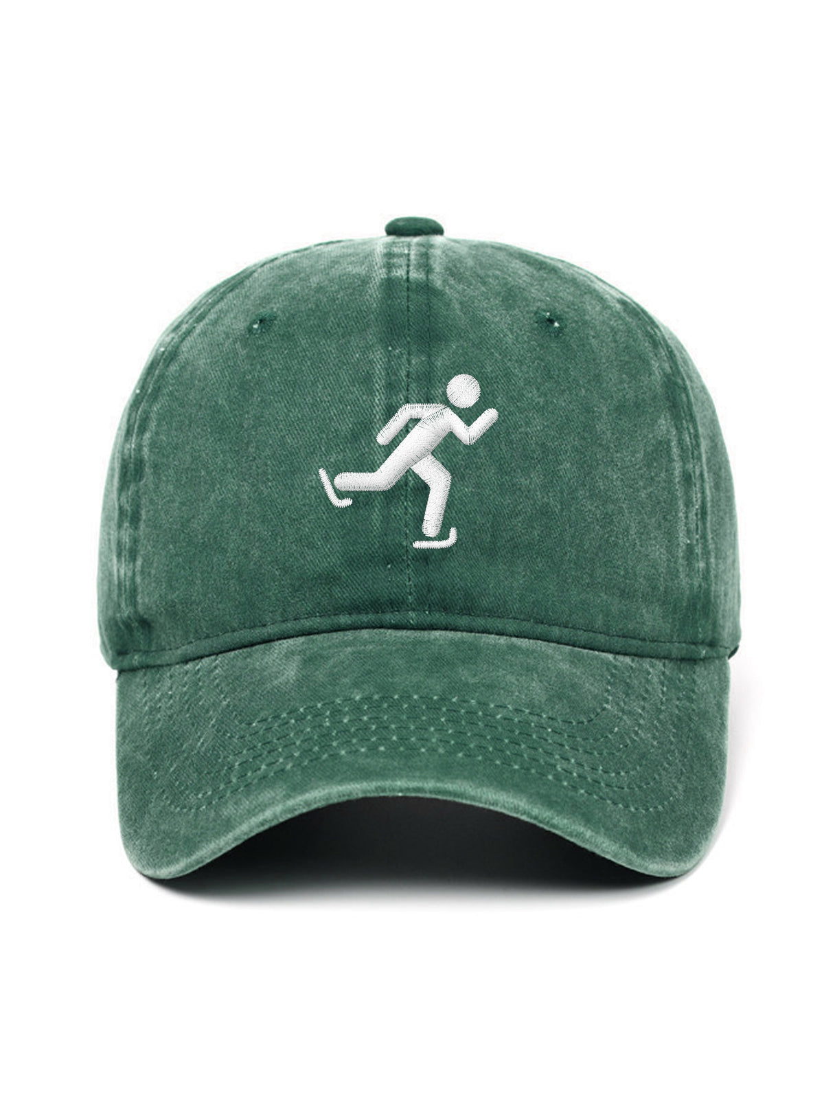 ICE SKATER – washed cap, Washed Green – photo 9 of 9