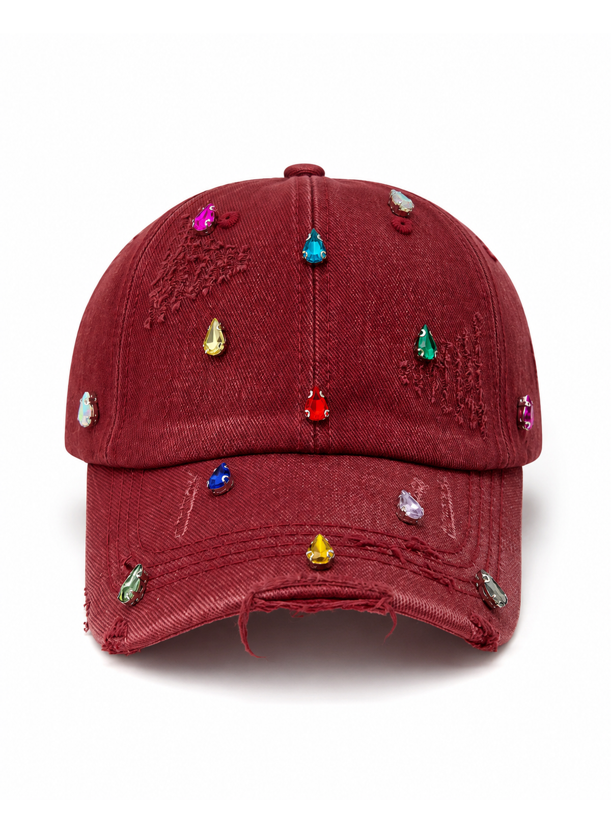 Crystal Distressed without an embroidery - Capkov.com cap-hat-Capkov
