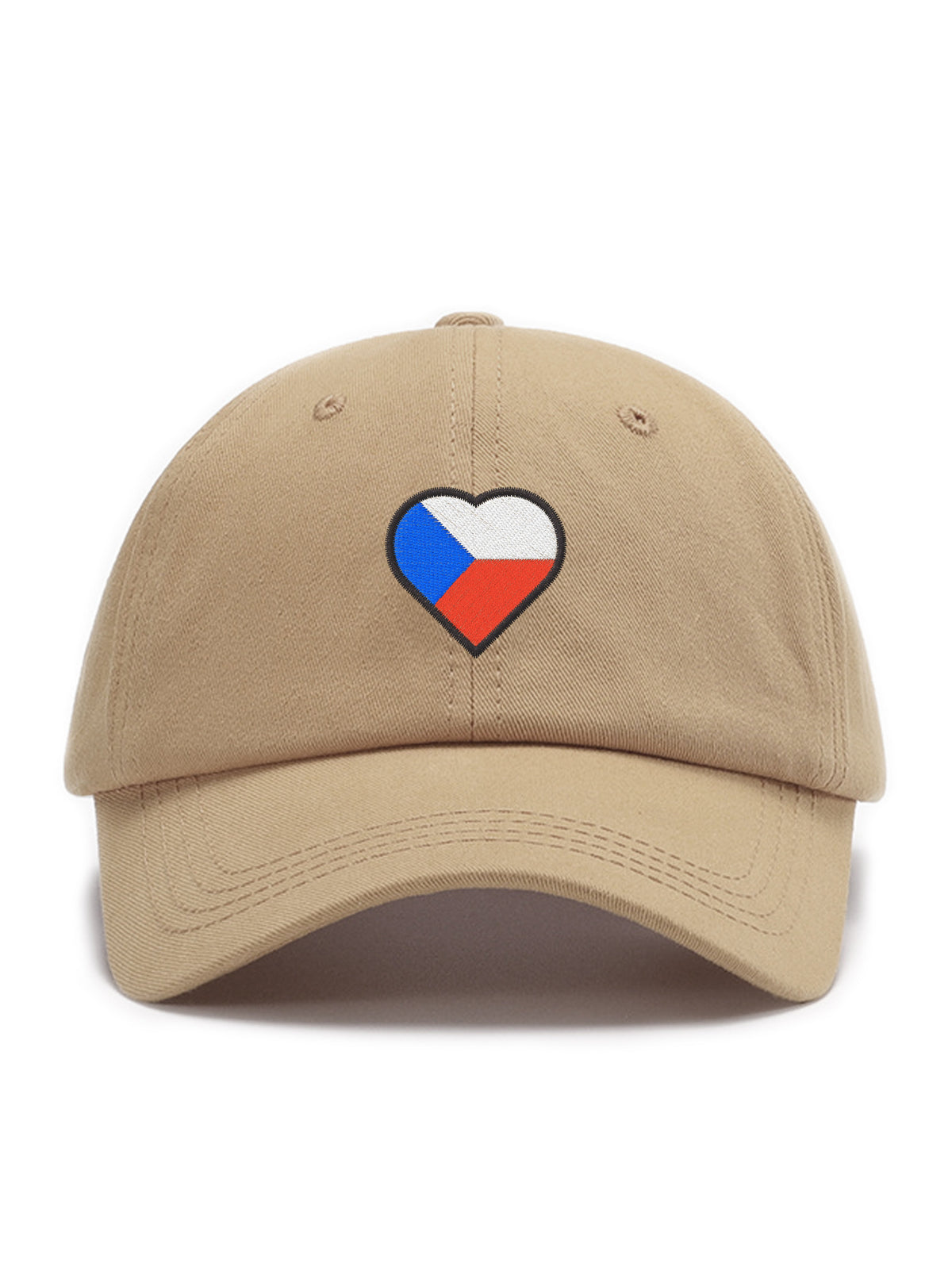 CZECH HEART – cap, Sand – photo 5 of 12