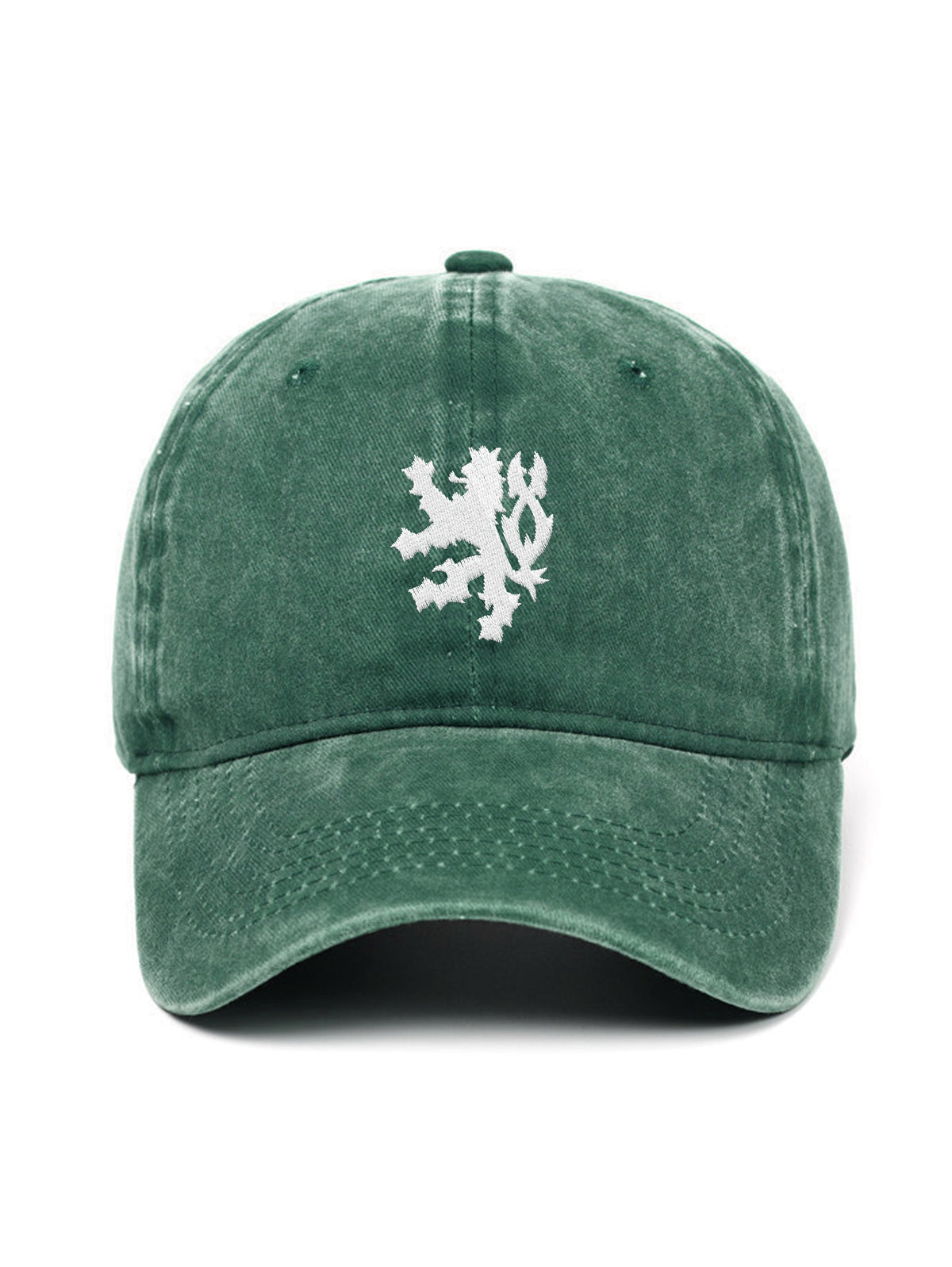 CZECH LION – washed cap, Washed Green – photo 9 of 9