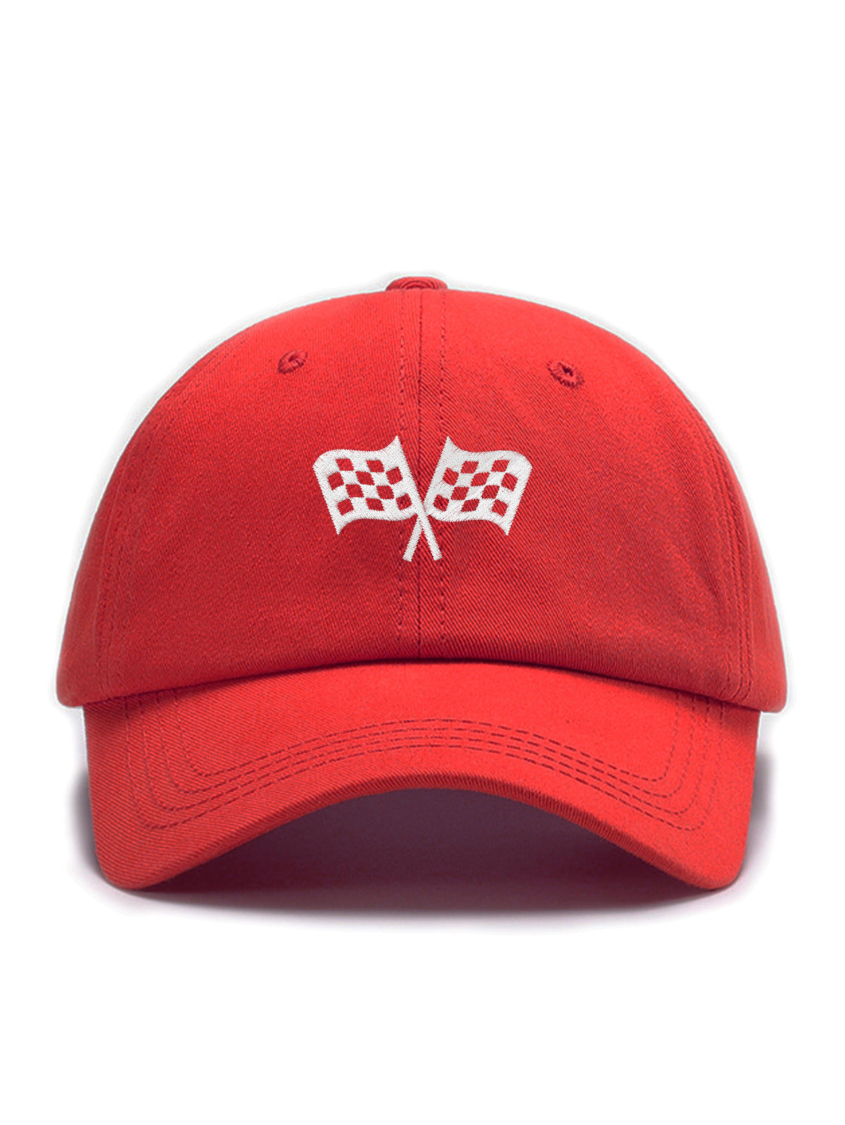 CHECKERED FLAG – cap, Red – photo 3 of 12