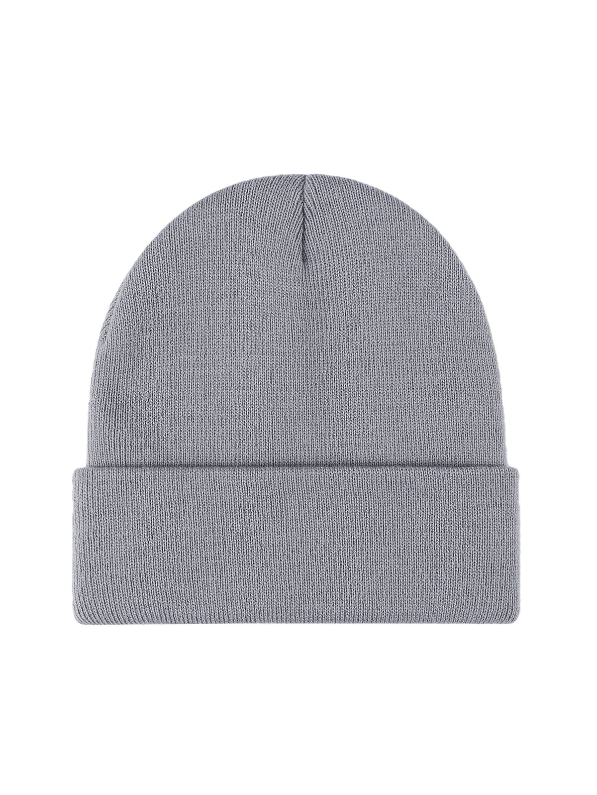 Basic Without Embroidery – Winter Beanie, Gray – photo 6 of 19