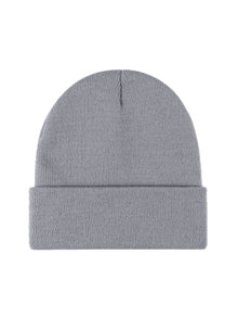 Basic Without Embroidery – Winter Beanie, Gray