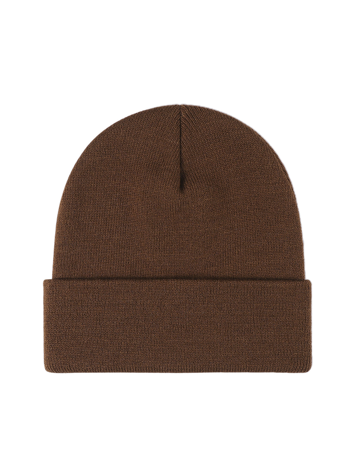 Basic Without Embroidery – Winter Beanie, Brown – photo 8 of 19