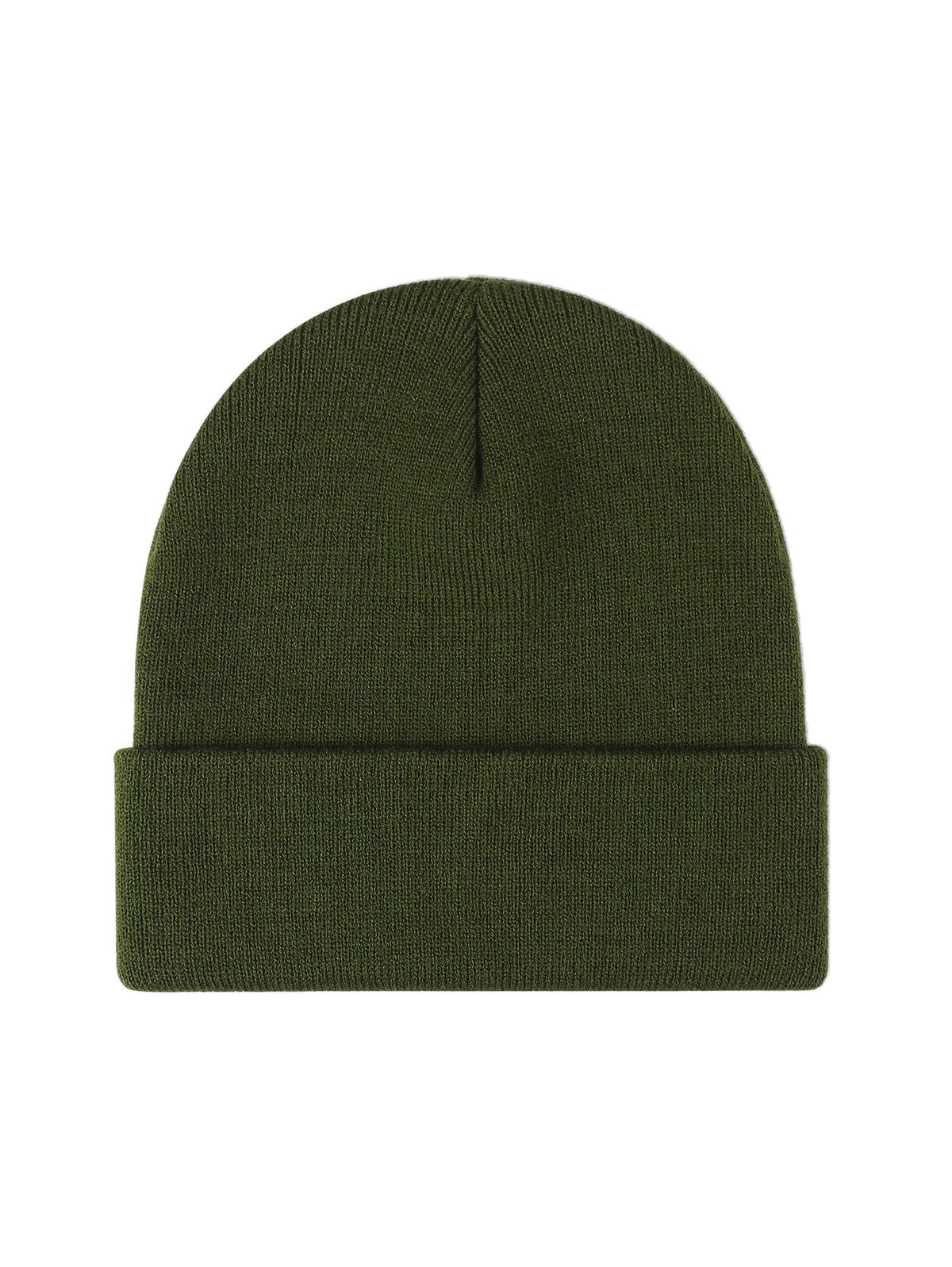 Basic Without Embroidery – Winter Beanie, Olive – photo 19 of 19