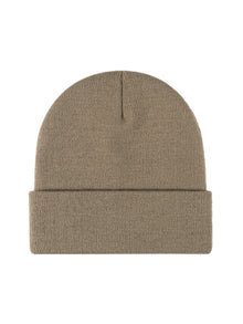 Basic Without Embroidery – Winter Beanie, Taupe