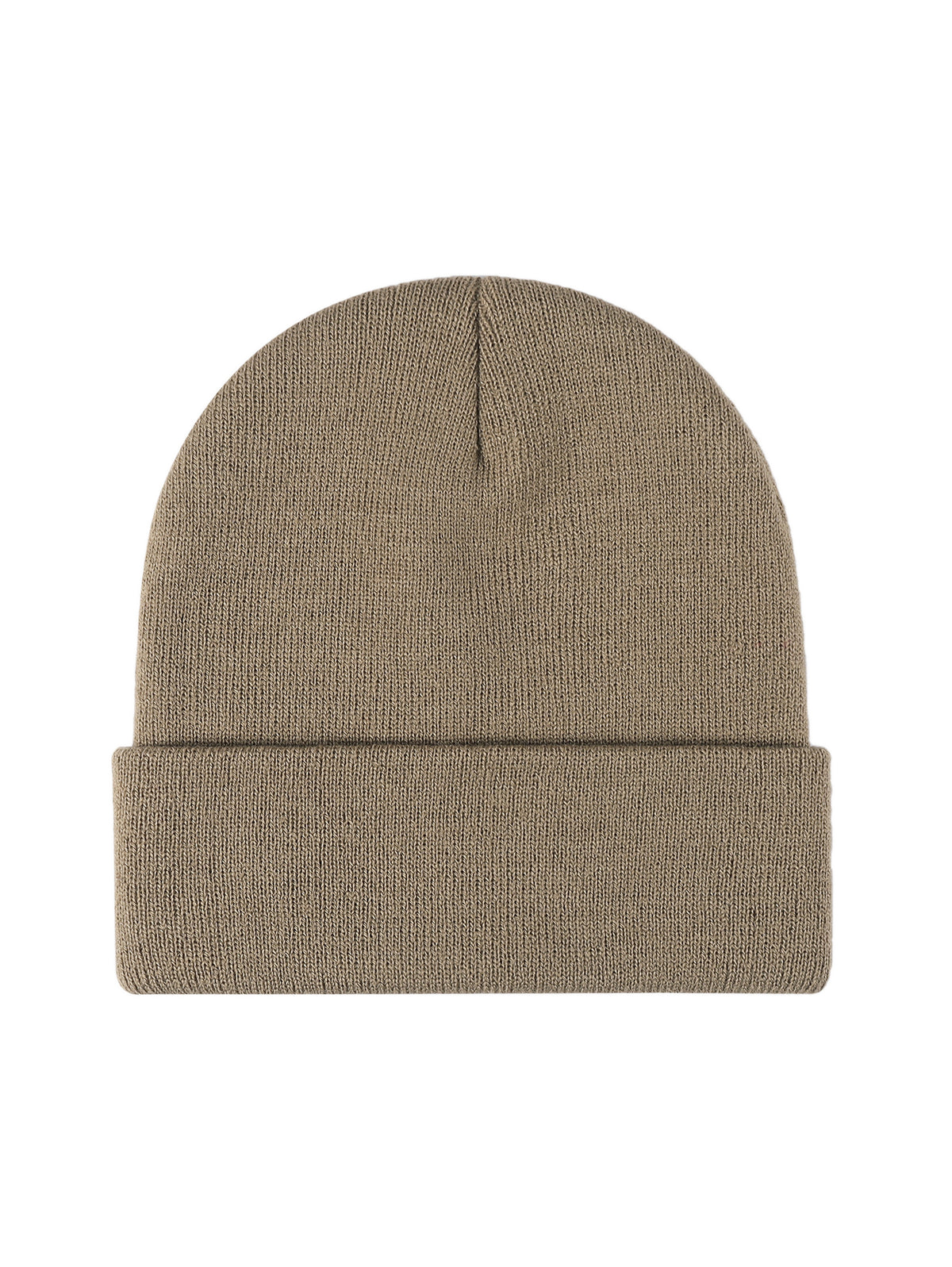 Basic Without Embroidery – Winter Beanie, Taupe – photo 12 of 19
