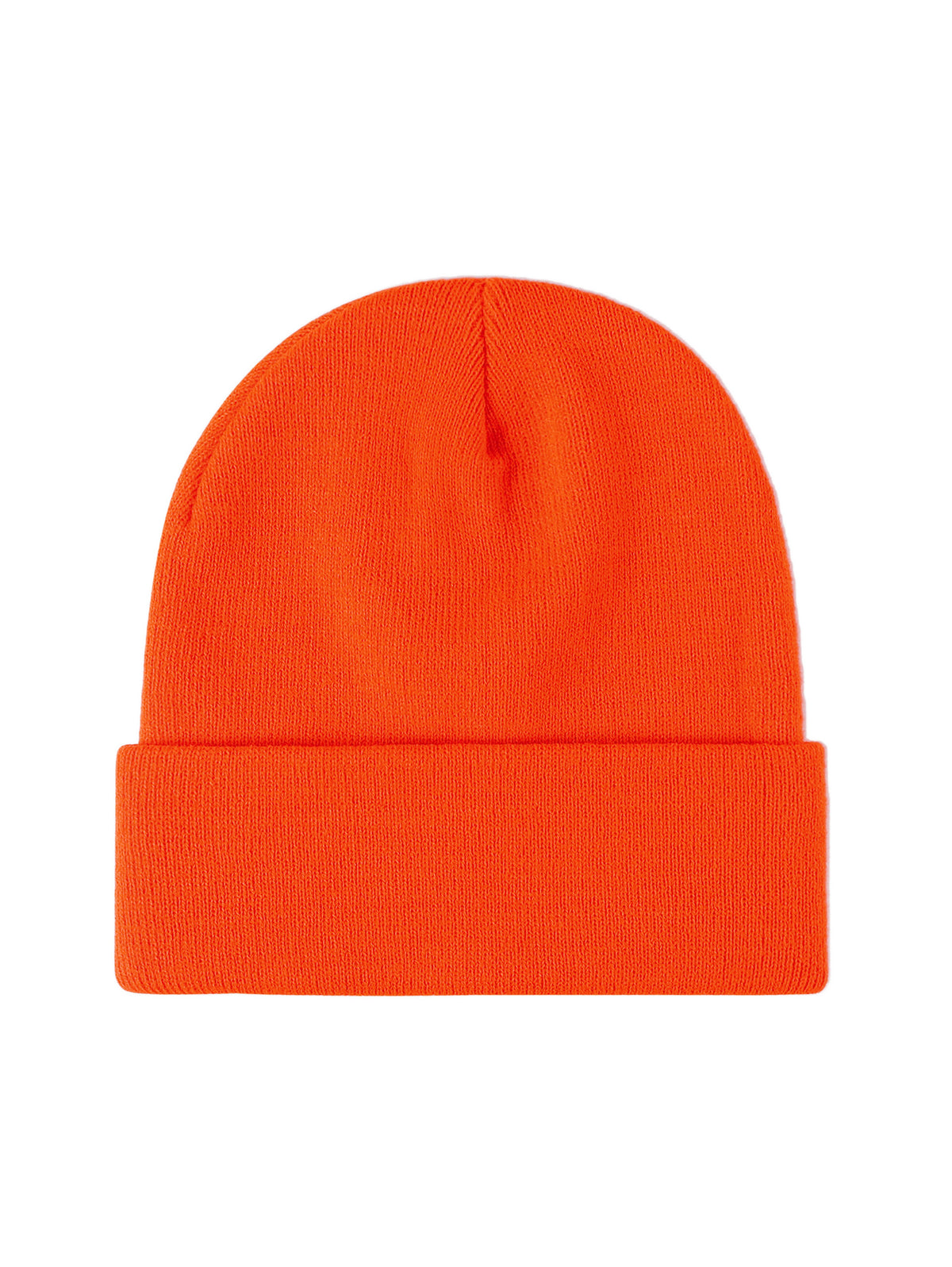 Basic Without Embroidery – Winter Beanie, Orange – photo 2 of 19