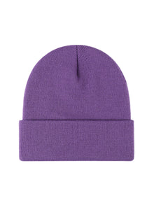 Basic Without Embroidery – Winter Beanie, Purple