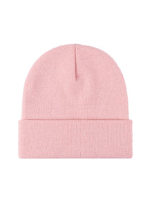 Basic Without Embroidery – Winter Beanie, Pink