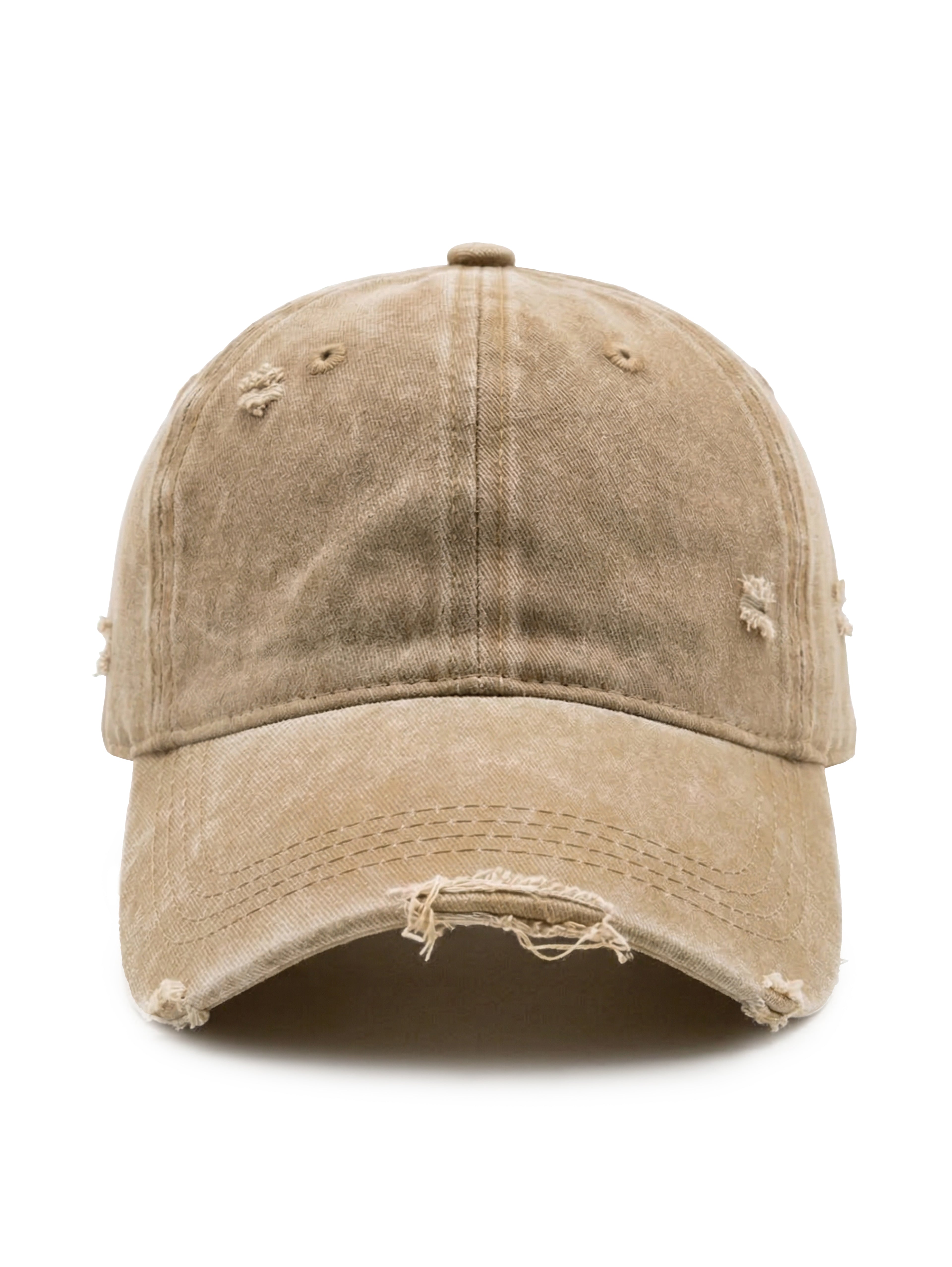 Distressed Cap without an embroidery - Capkov.com washed cap-Hat-Capkov