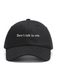 Don´t talk to me - Čapkov.cz kšiltovka – main non-washed