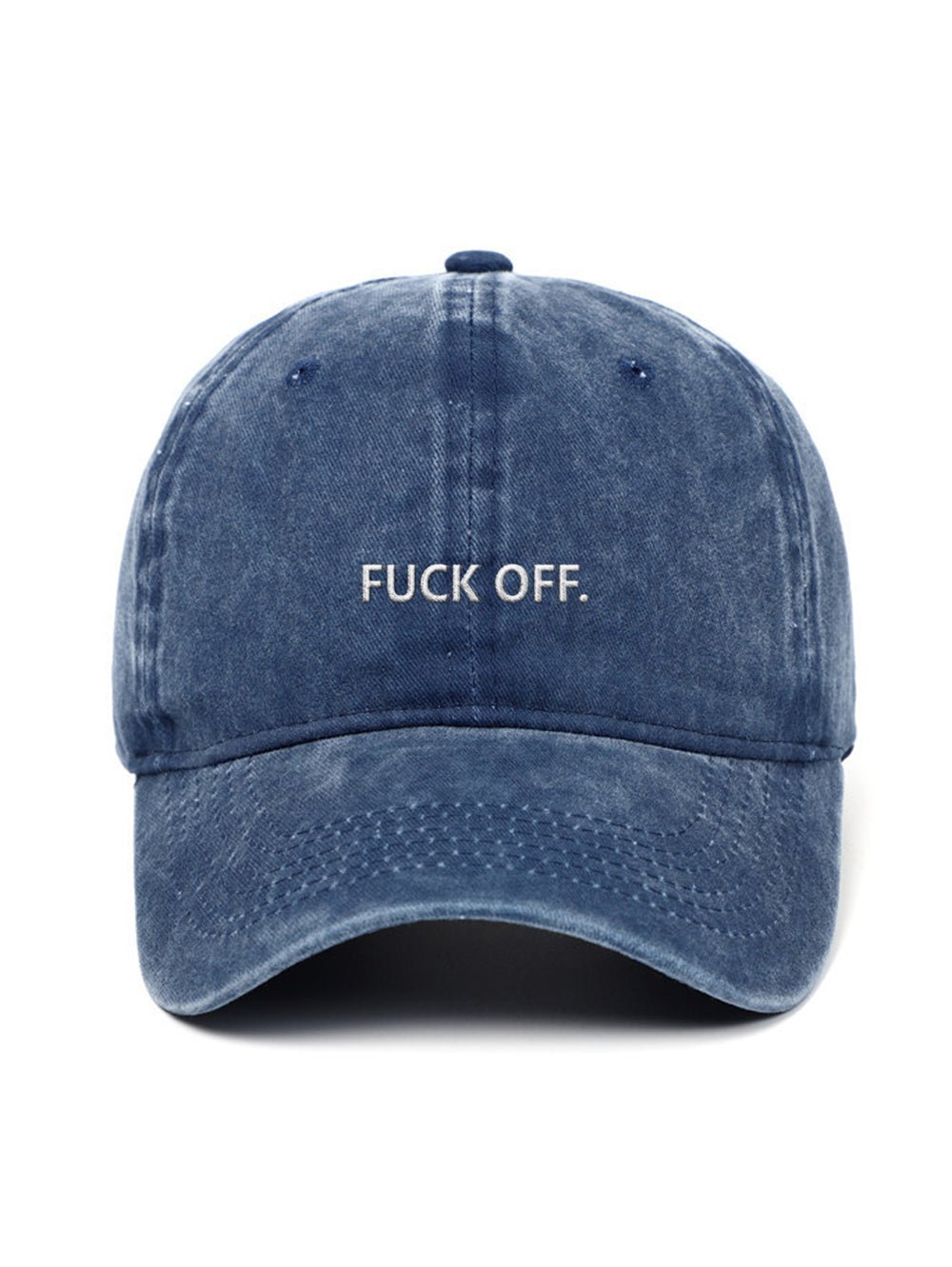 FUCK OFF. - Capkov.com washed cap-Hat-Capkov