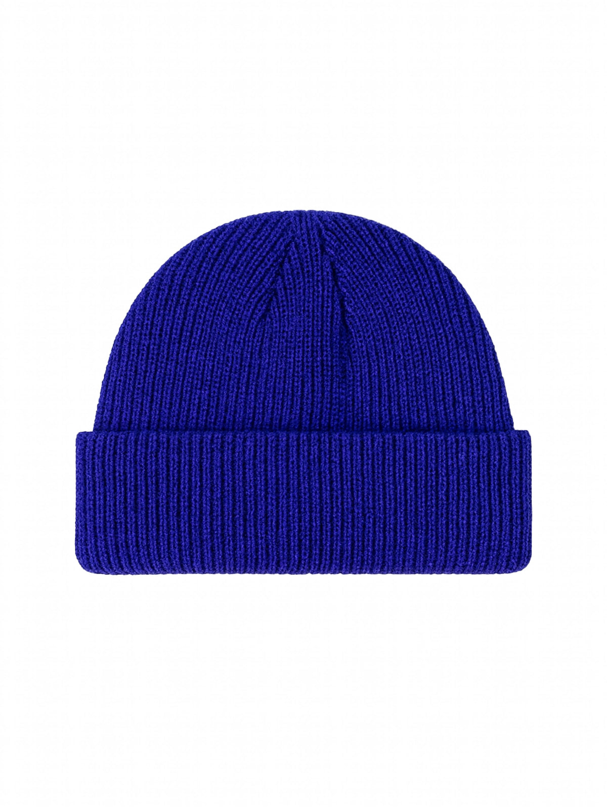 Fisherman Without Embroidery – Winter Beanie, Blue