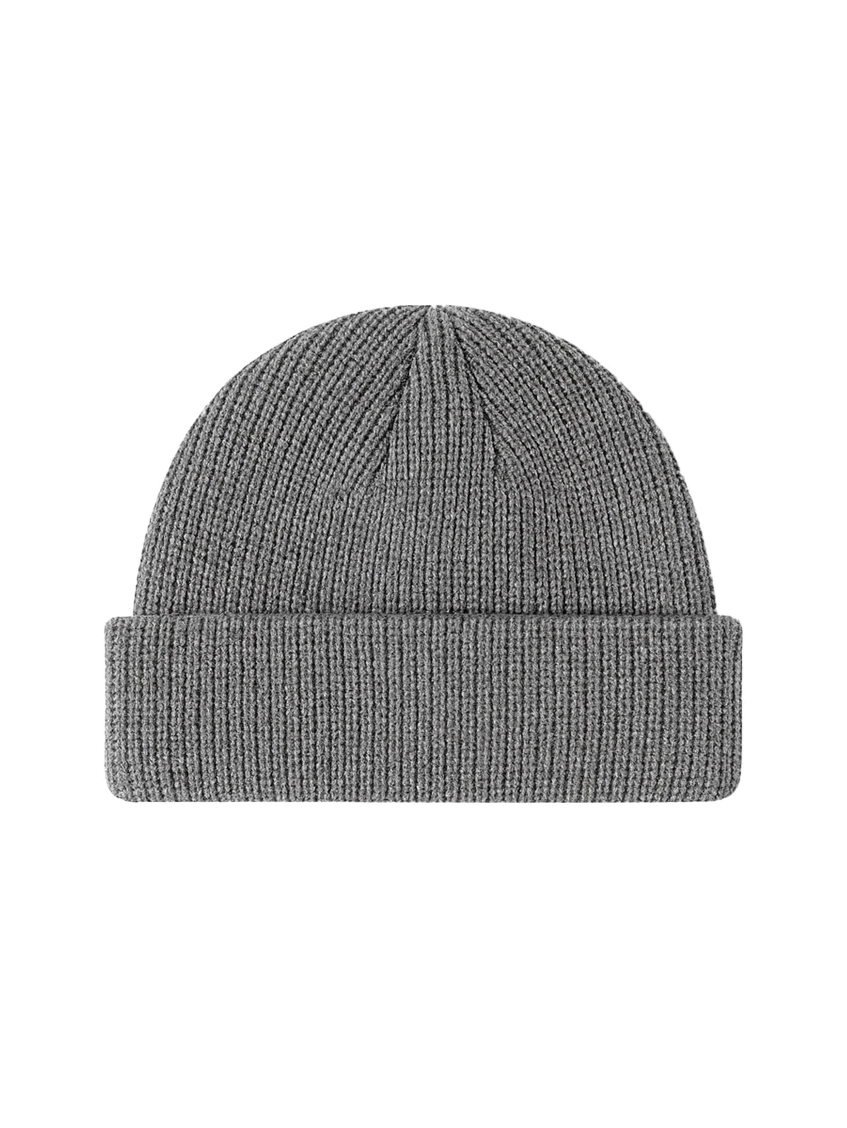 Fisherman Without Embroidery – Winter Beanie, Gray