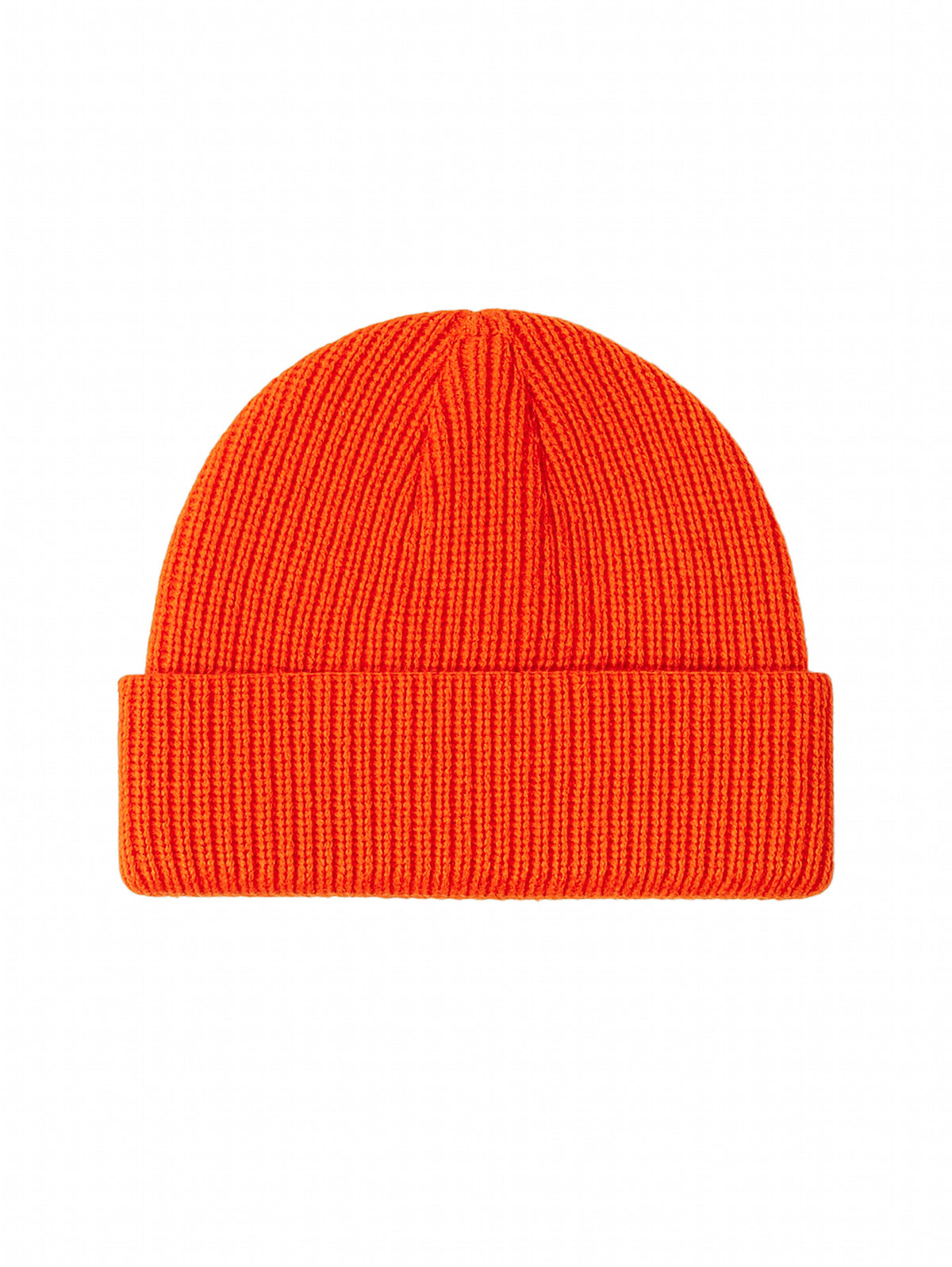 Fisherman Without Embroidery – Winter Beanie, Orange