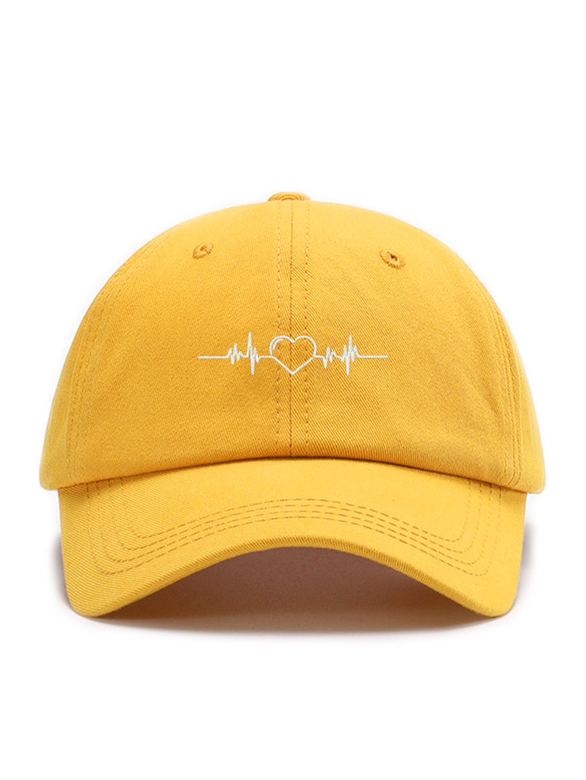 HEARTBEAT – cap, Yellow – photo 8 of 12