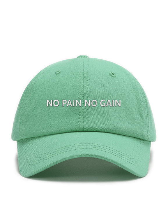 NO PAIN NO GAIN