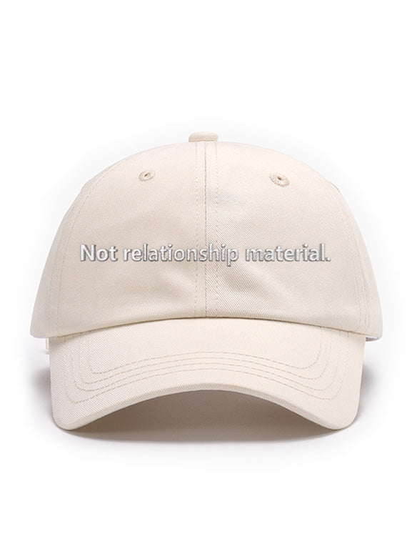 Not relationship material