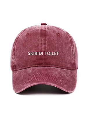 SKIBIDI TOILET - Capkov.com washed cap-Hat-Capkov