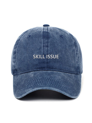 SKILL ISSUE - Capkov.com washed cap-Hat-Capkov