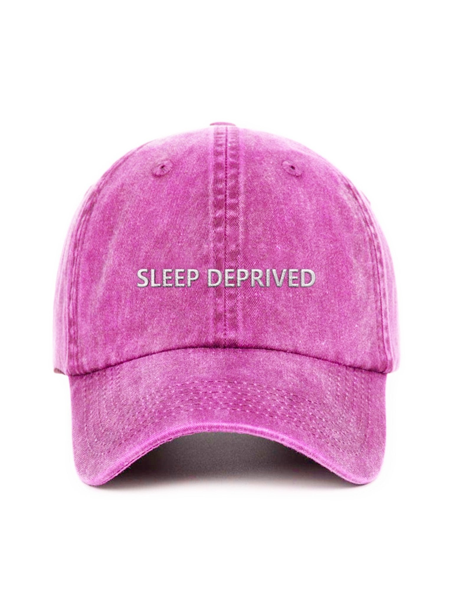 SLEEP DEPRIVED - Capkov.com washed cap-Hat-Capkov