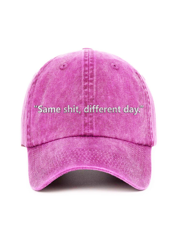 Same shit, different day. - Capkov.com washed cap-Hat-Capkov