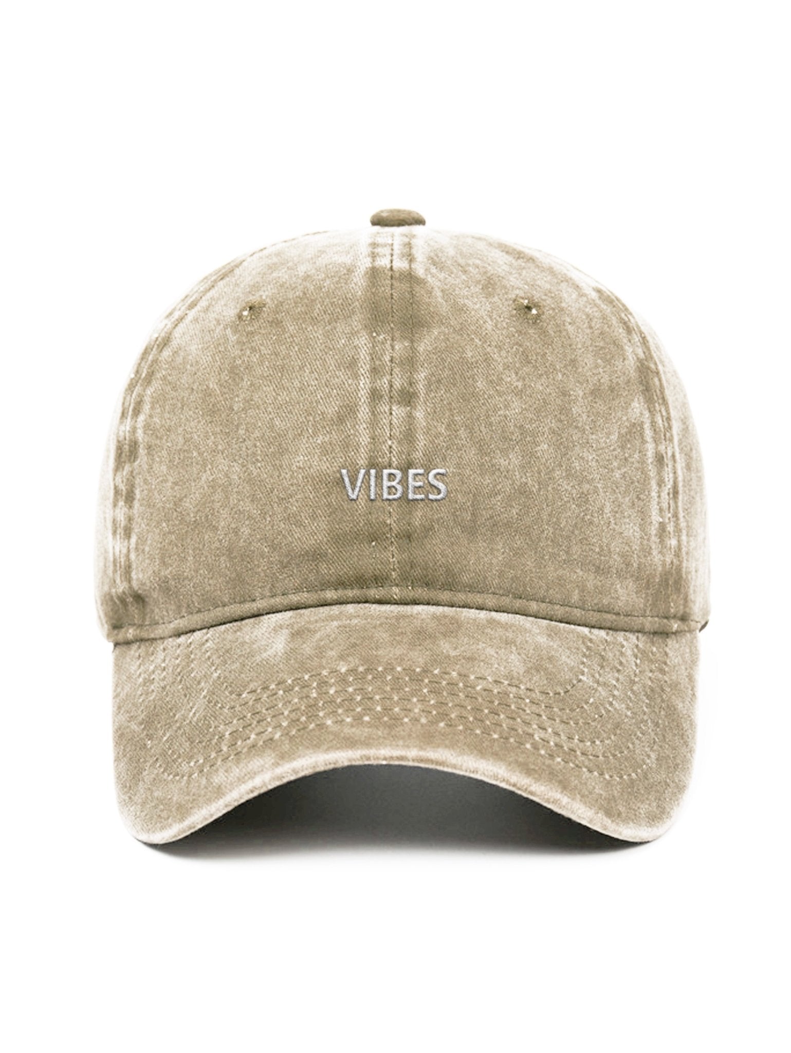 VIBES - Capkov.com washed cap-Hat-Capkov