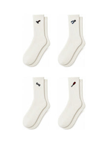 Capkov Embroidery Socks Tool Set, Cream