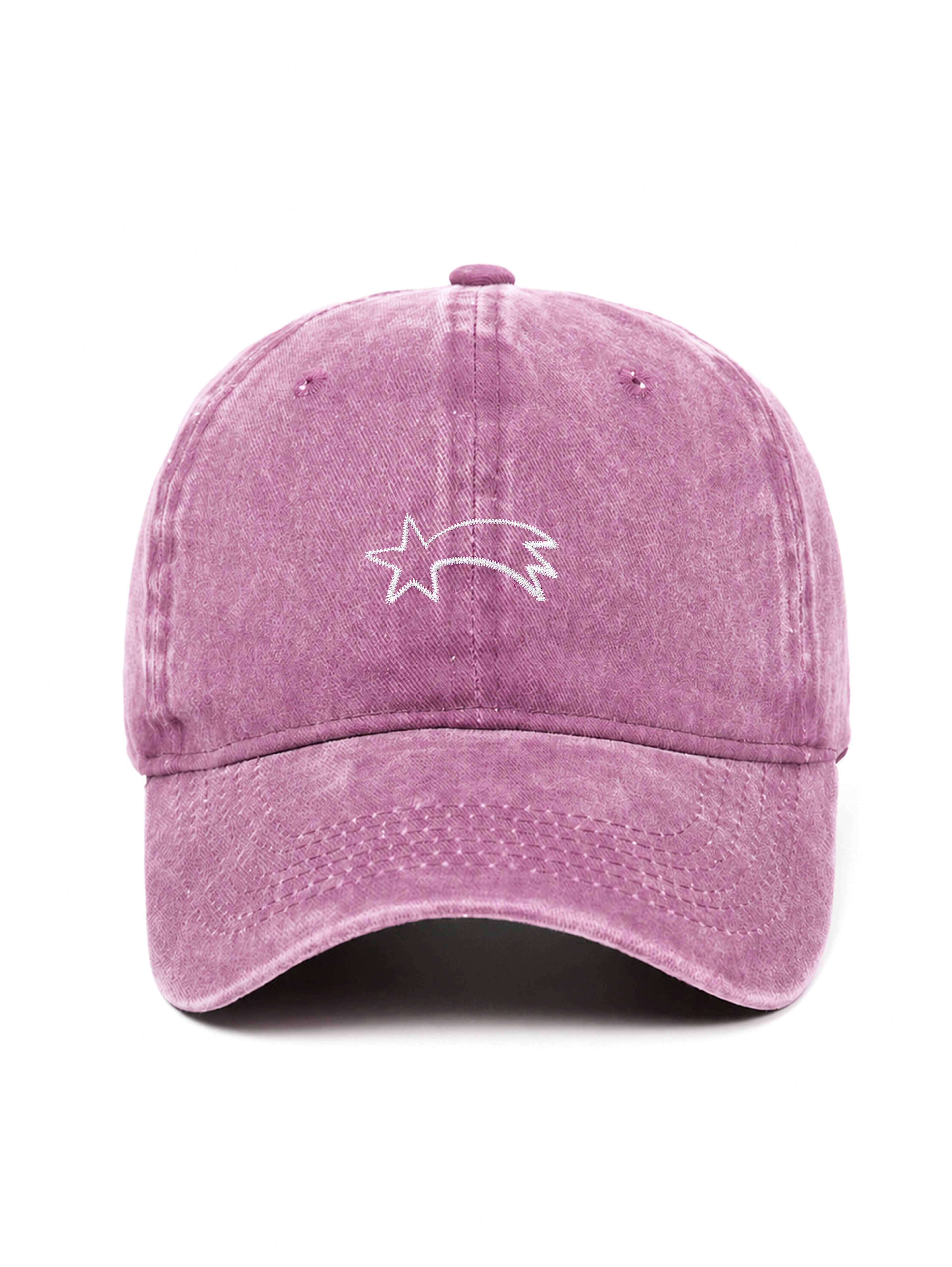 COMET - Capkov.com washed cap – bílá