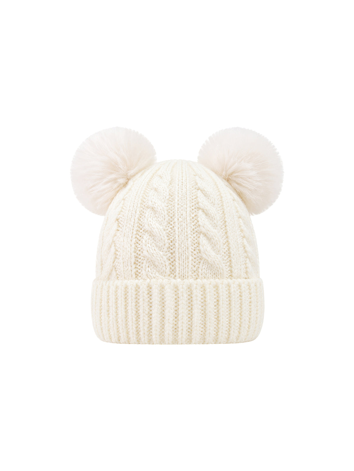 Kids Winter Set – Beanie, Gloves & Scarf – White – beanie | Capkov