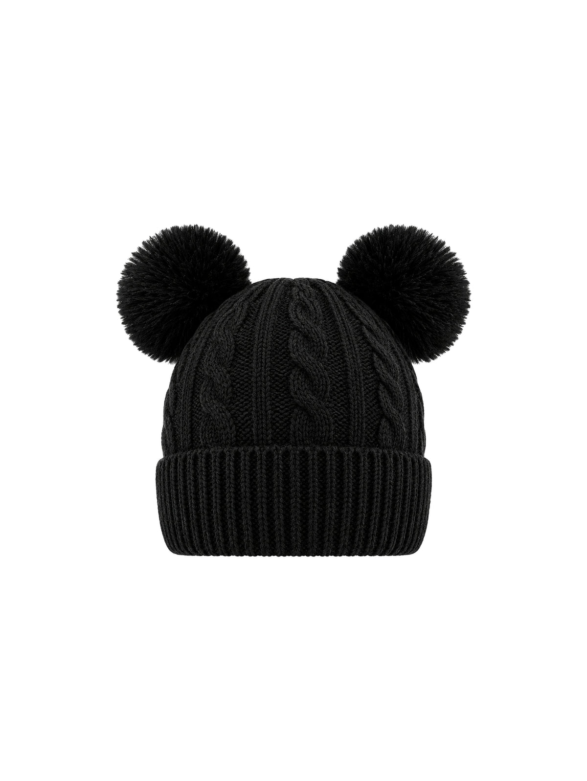 Kids Winter Set – Beanie, Gloves & Scarf – Black – beanie | Capkov