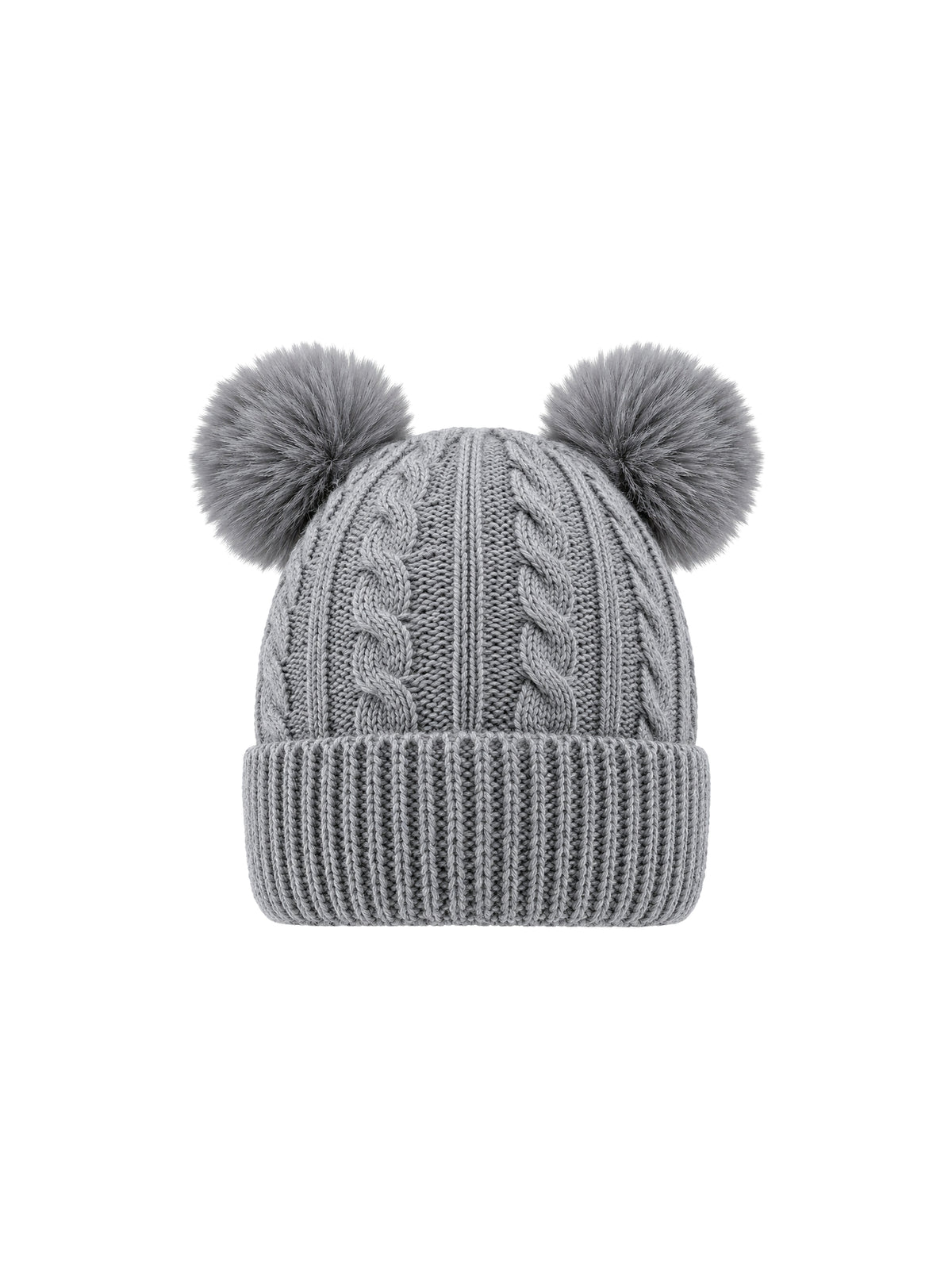 Kids Winter Set – Beanie, Gloves & Scarf – Grey – beanie | Capkov