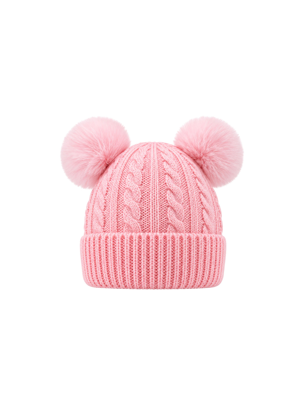 Kids Winter Set – Beanie, Gloves & Scarf – Light pink – beanie | Capkov
