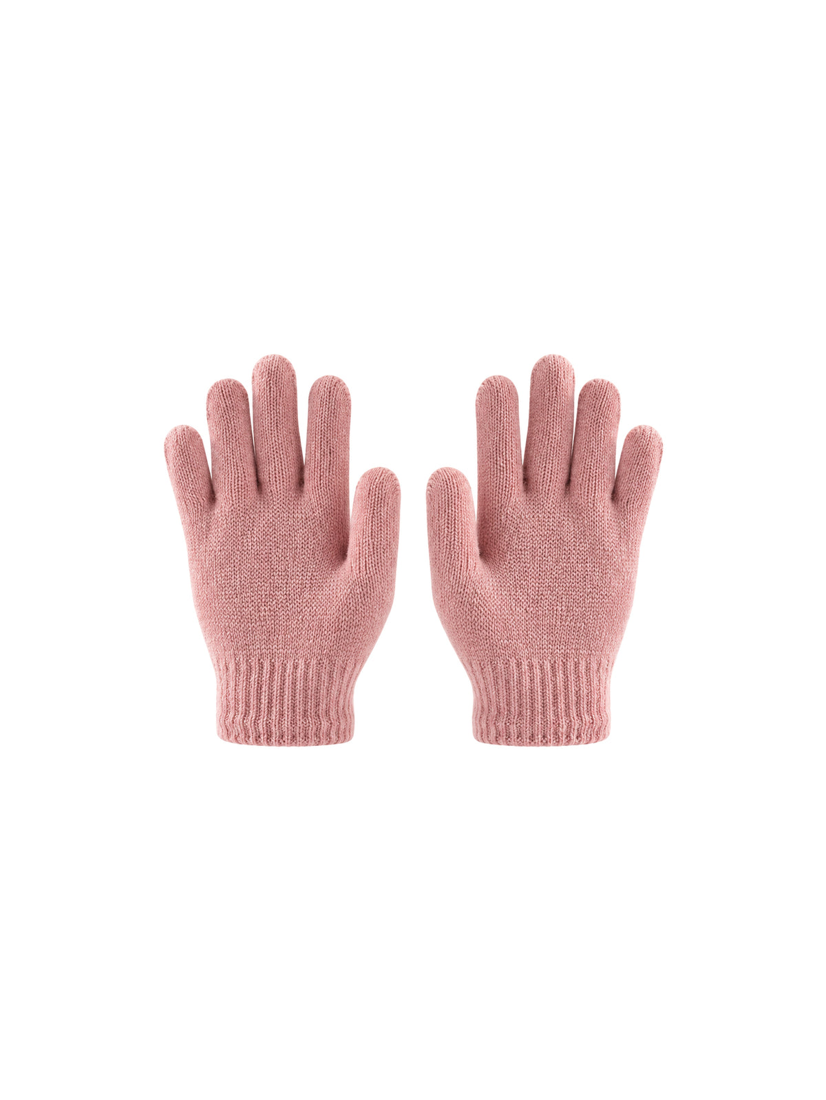 Kids Winter Set – Beanie, Gloves & Scarf – Powder pink – gloves | Capkov