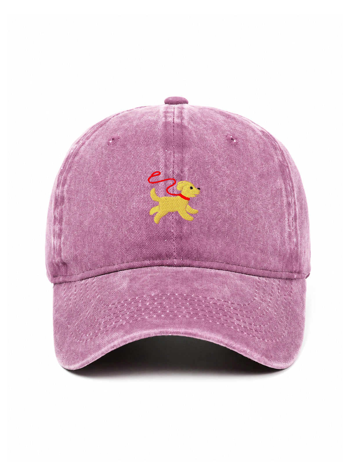 DOG - Capkov.com Washed Cap – bílá