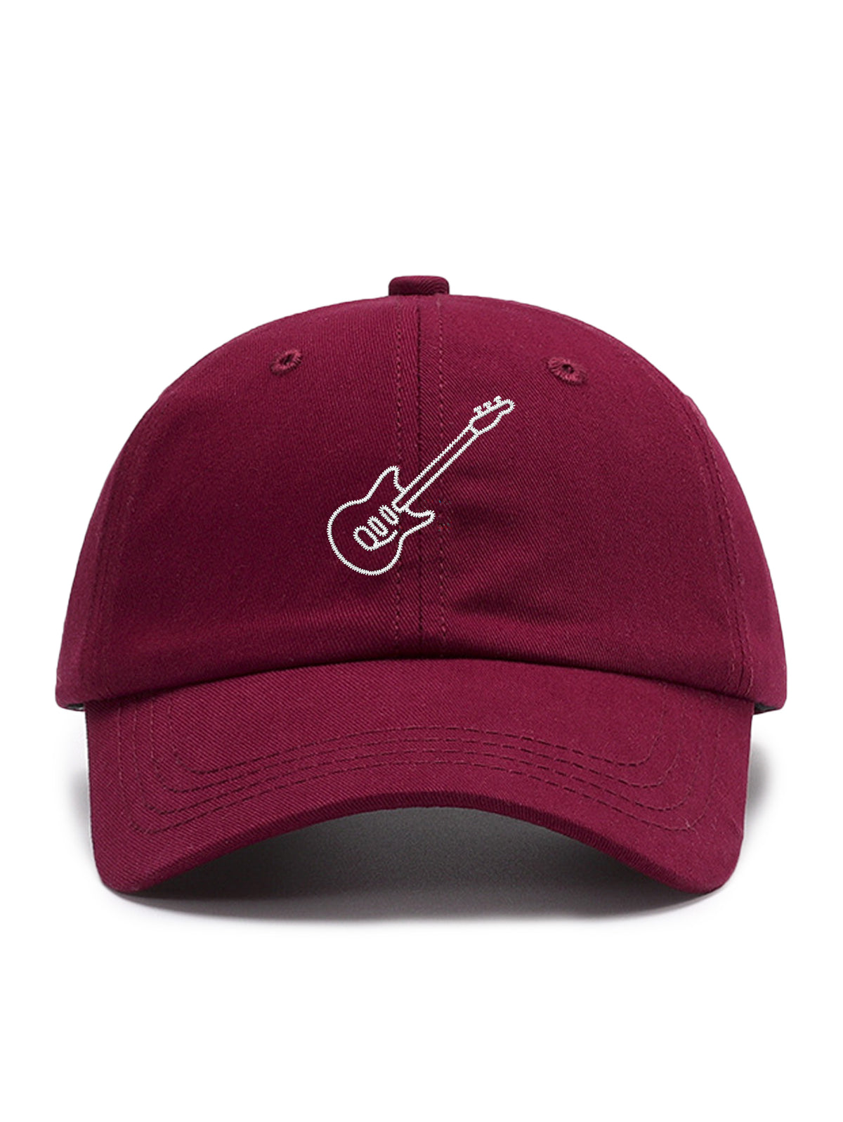 GUITAR – cap, Wine – photo 8 of 14