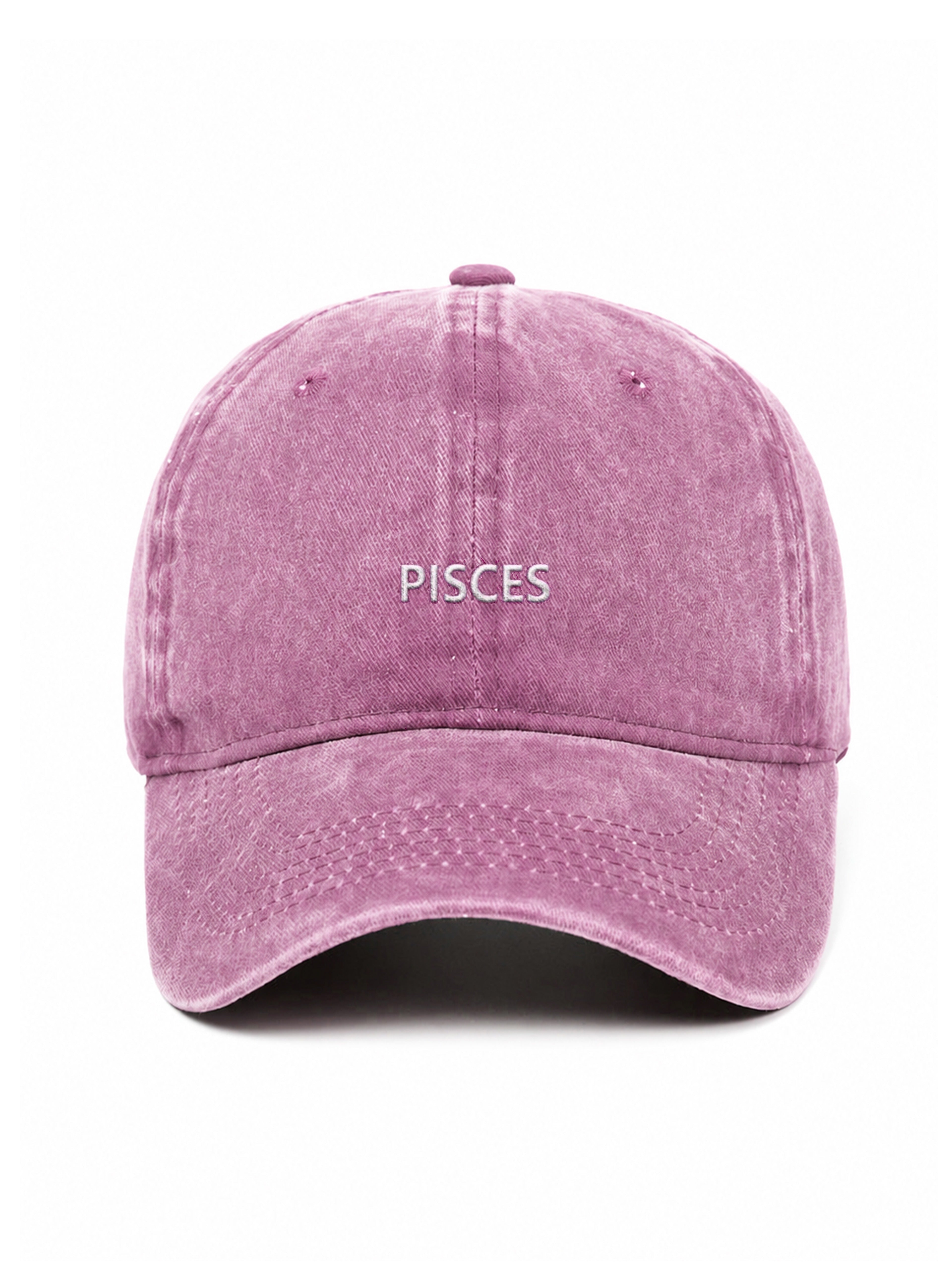 Pisces - Capkov.com washed cap – bílá