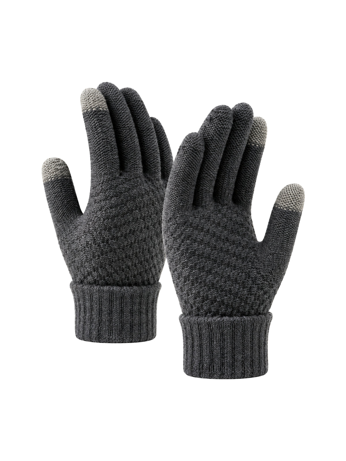 Winter Set – Beanie, Gloves & Scarf – Dark grey – gloves | Capkov