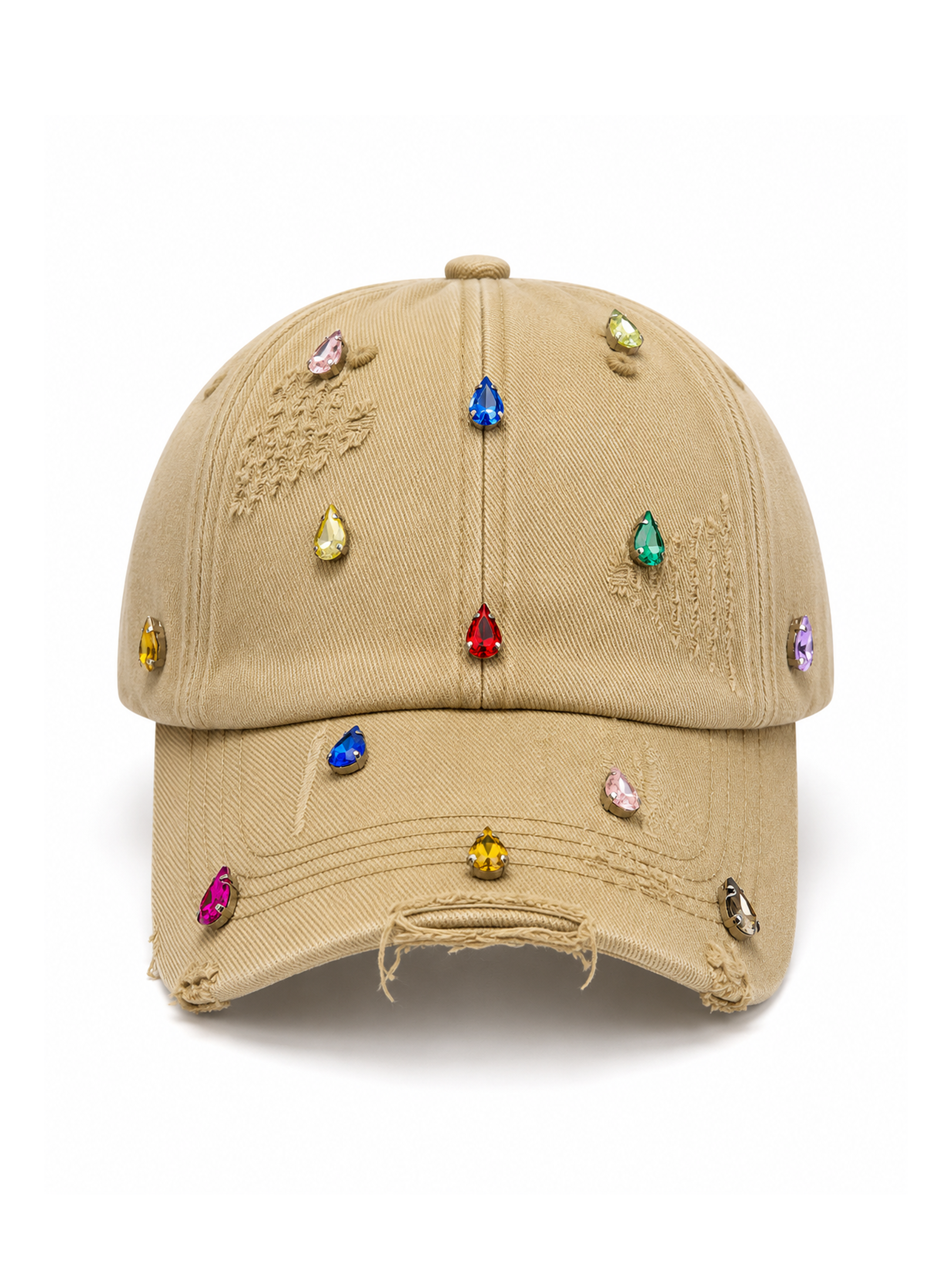 Crystal Distressed without an embroidery - Capkov.com cap-hat-Capkov