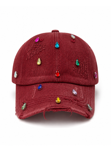 Crystal Distressed without an embroidery - Capkov.com cap-hat-Capkov