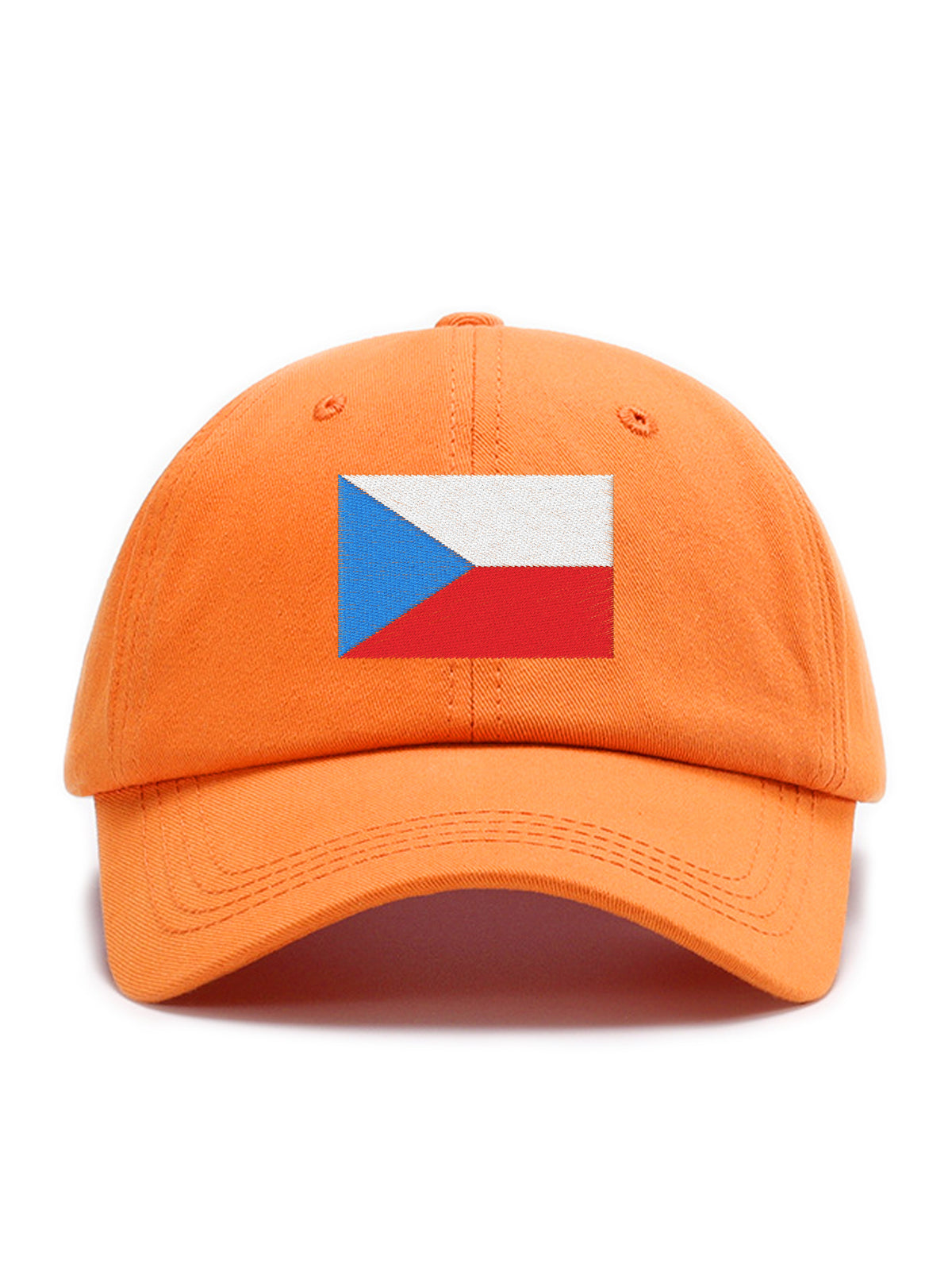 CZECH FLAG – cap, Orange – photo 11 of 12