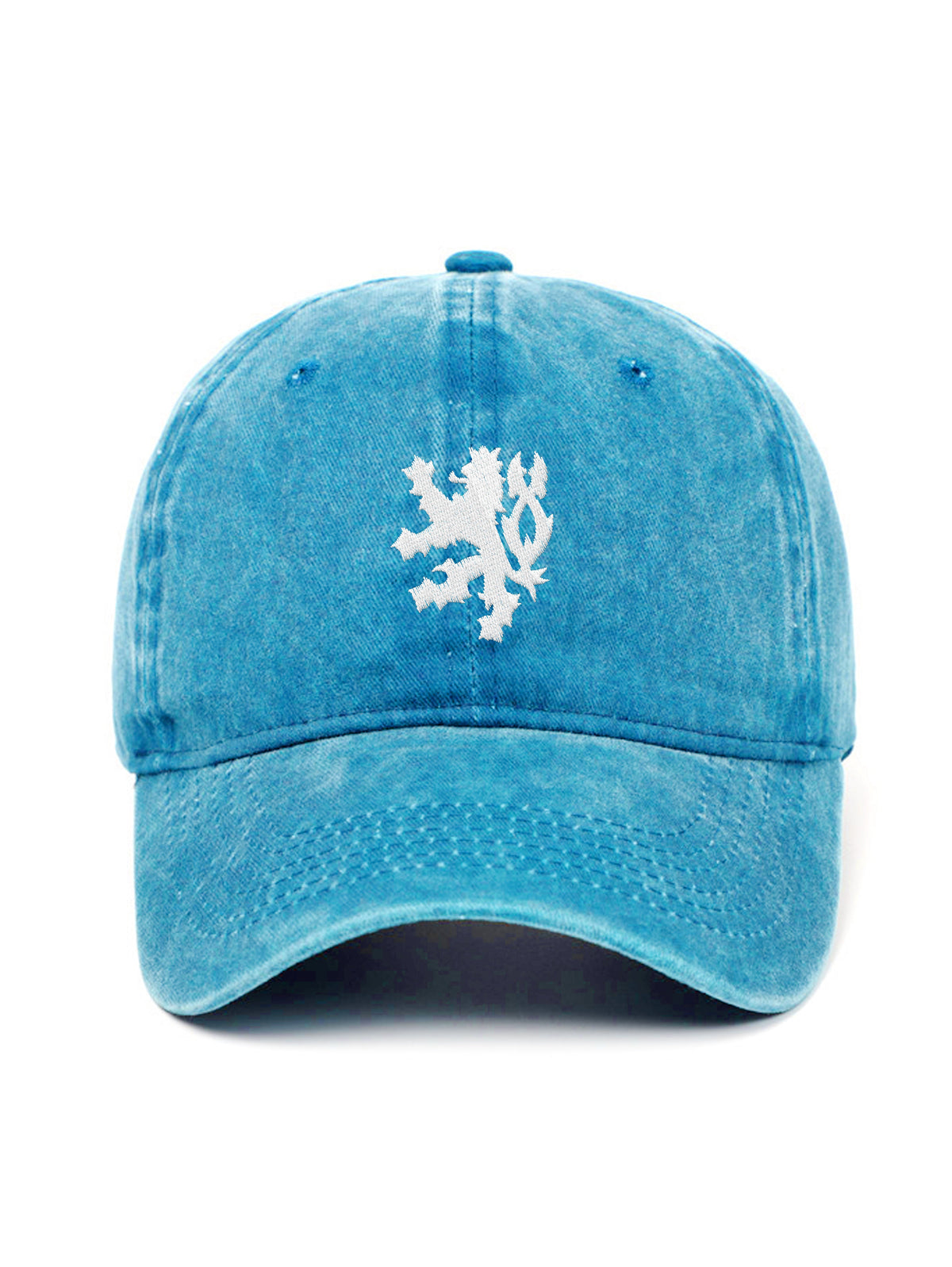CZECH LION – washed cap, Washed Ocean – photo 5 of 9