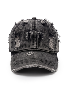 Distressed Denim cap without an embroidery - Capkov.com washed cap-Hat-Capkov