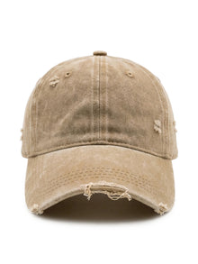Distressed Cap without an embroidery - Capkov.com washed cap-Hat-Capkov