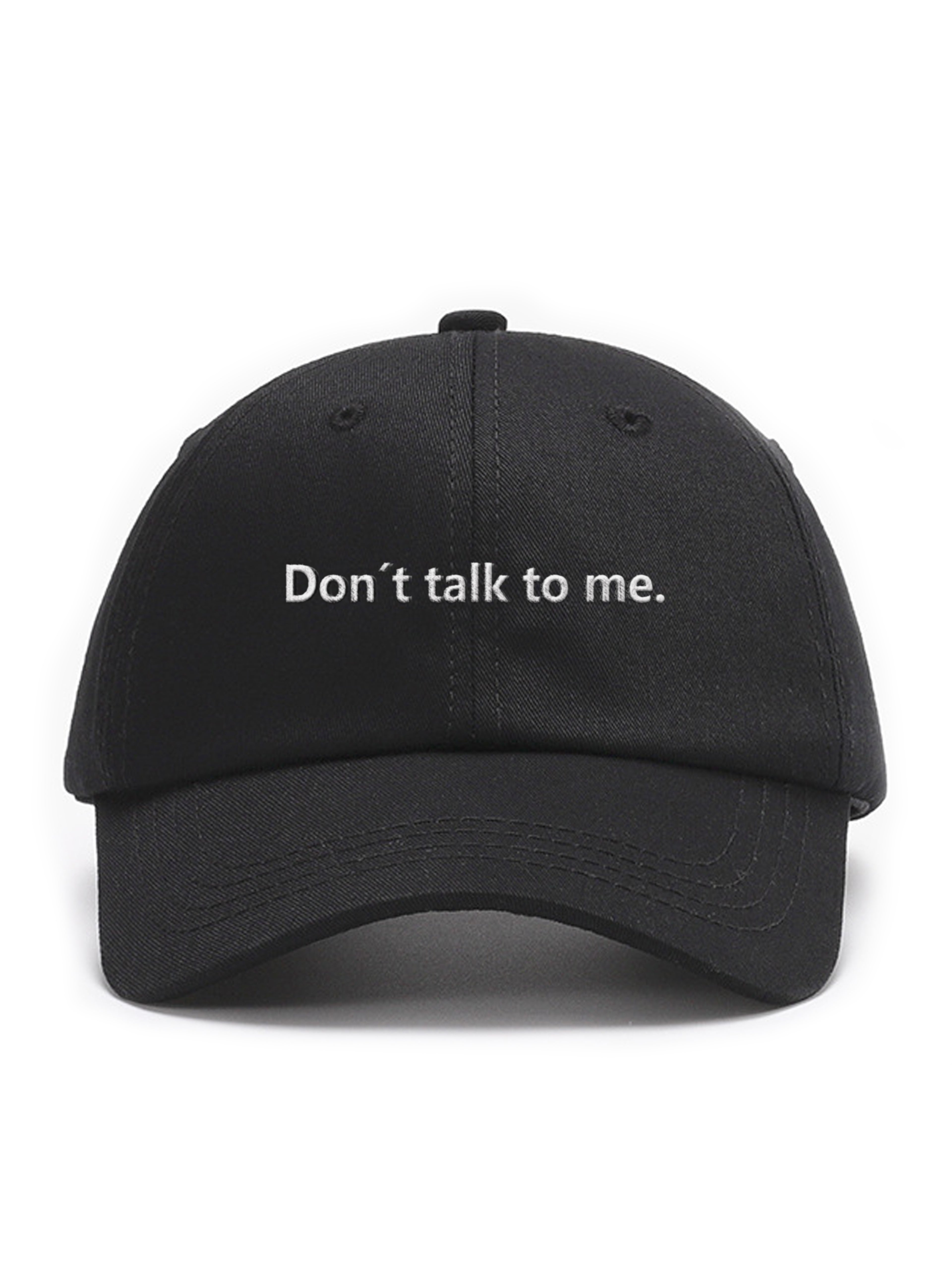 Don´t talk to me - Čapkov.cz kšiltovka – main non-washed