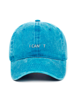 I CAN'T - Capkov.com washed cap – washed 4