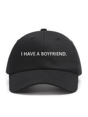 I HAVE A BOYFRIEND. - Čapkov.cz kšiltovka – main non-washed